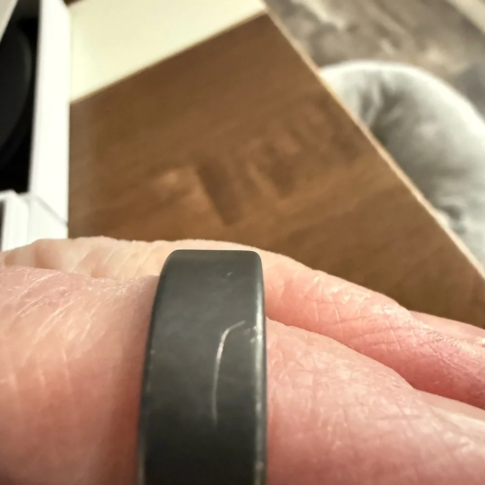 Used Oura ring, works great, few scratches from normal wear and tear.